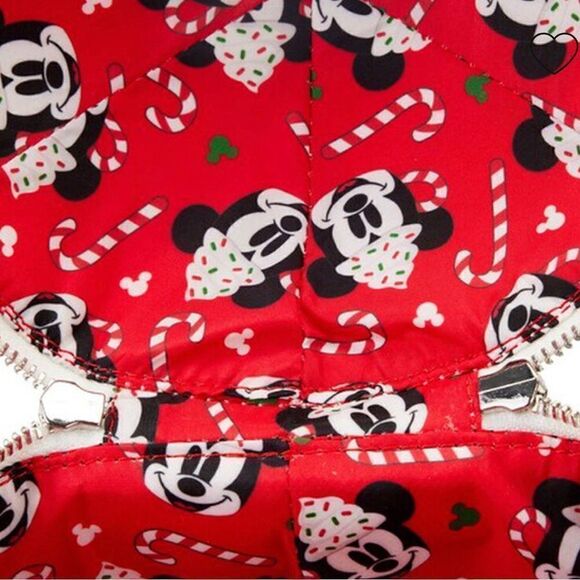 Loungefly X Disney Mickey Mouse Hot Cocoa Mug Crossbody Holiday SCENTED NWT - Picture 9 of 9